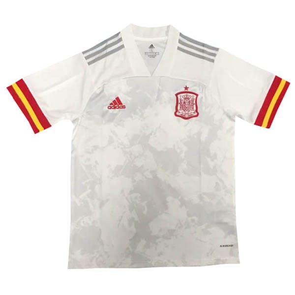 Tailandia Camiseta España Replica Segunda Ropa 2020 Blanco